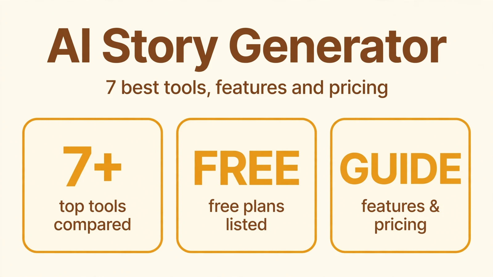 AI Story Generator featured infographic