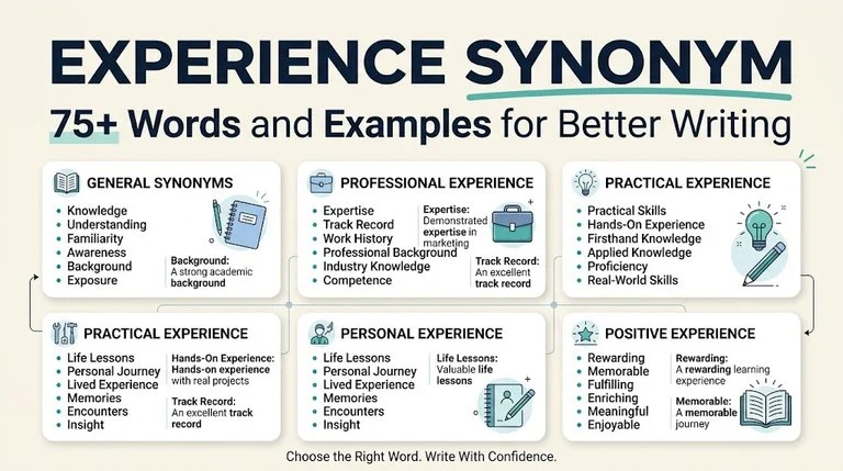 experience synonym
