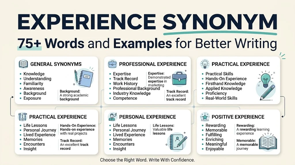 experience synonym