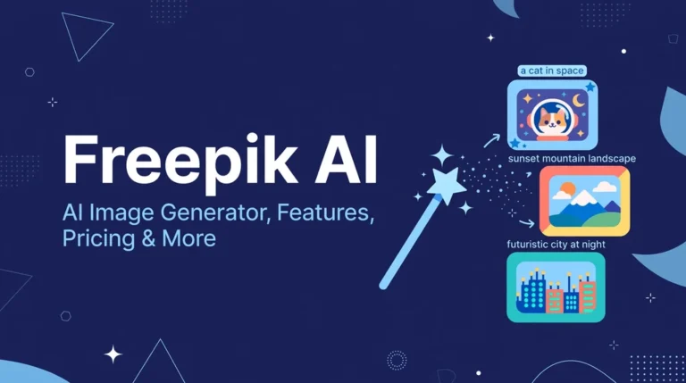 Freepik AI guide to AI image generator, features and pricing