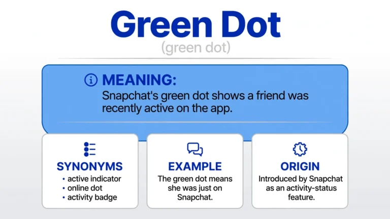 green dot meaning infographic