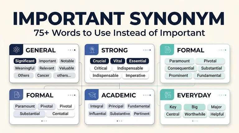 important synonym