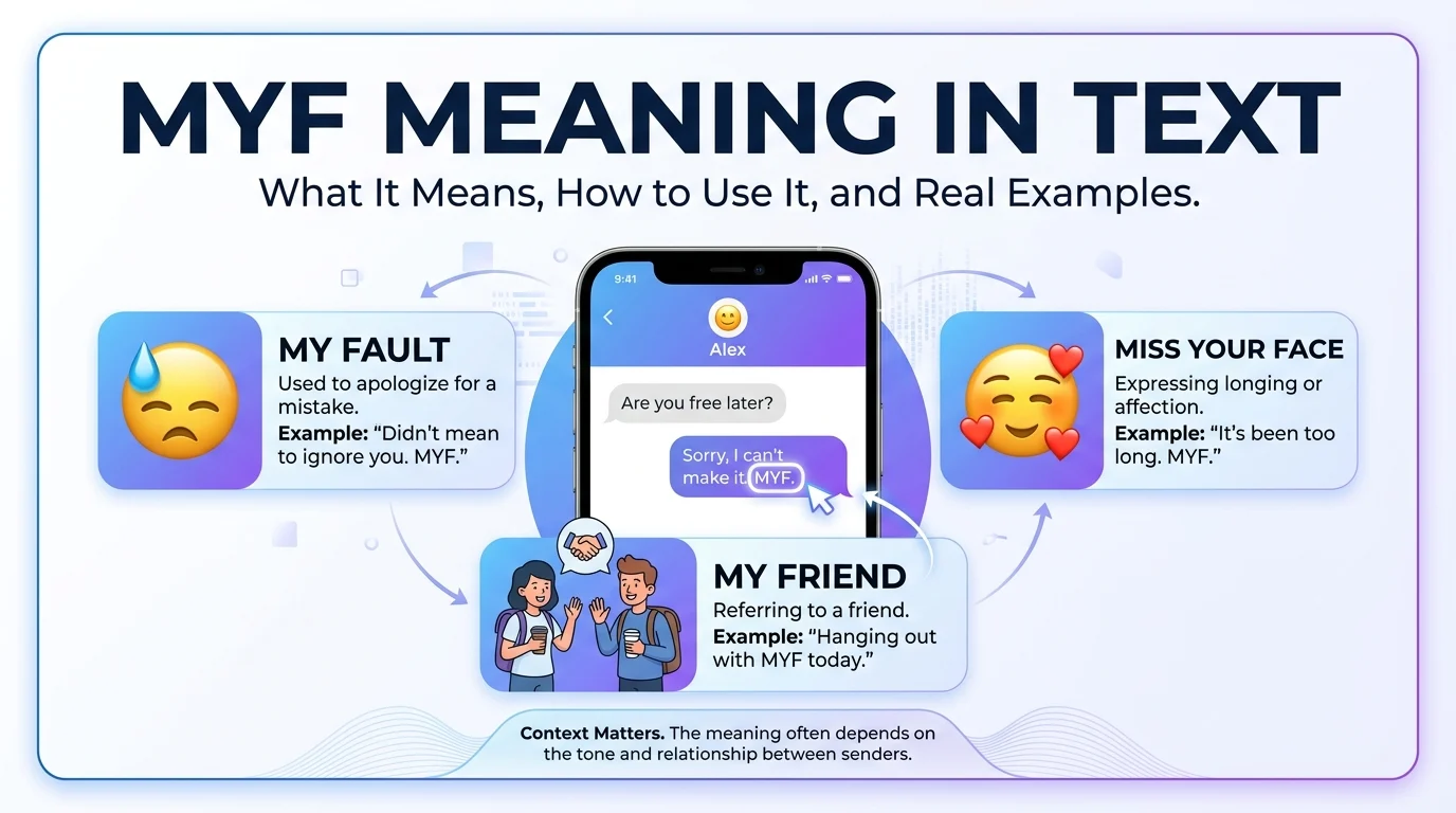 myf meaning in text