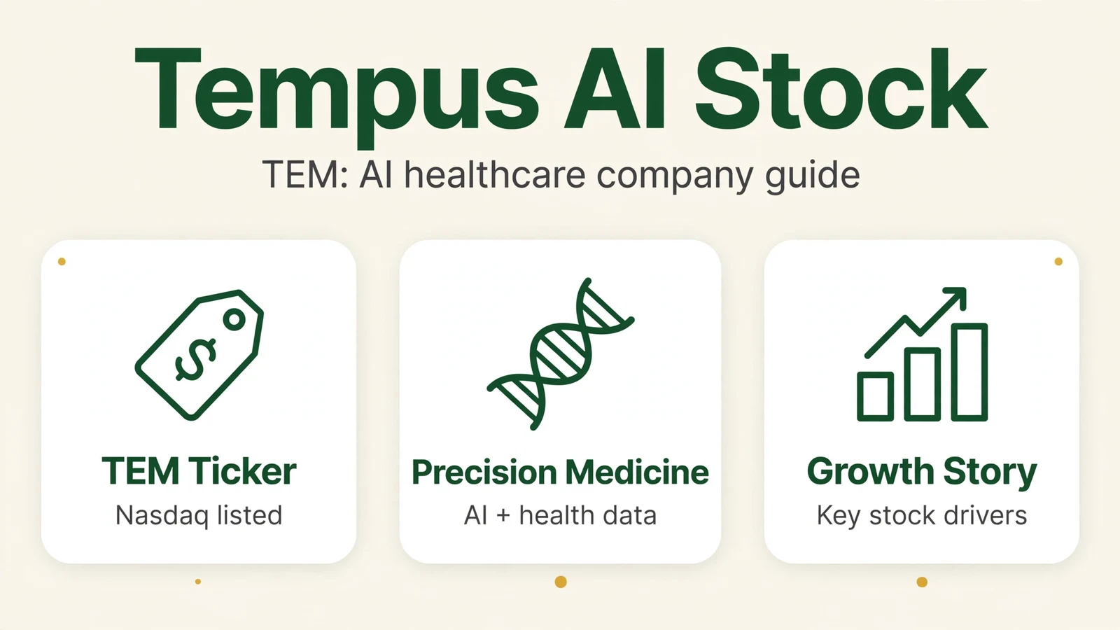 Tempus AI stock featured infographic