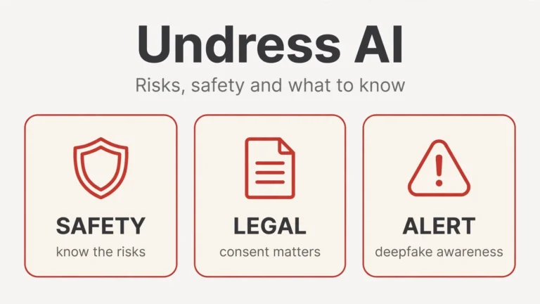 Undress AI featured infographic